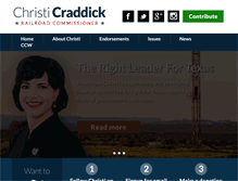 Tablet Screenshot of christicraddick.com